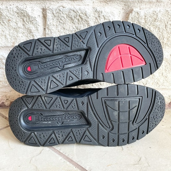 Champion Rally Black Womens Black High Top Shoes - Picture 5 of 6